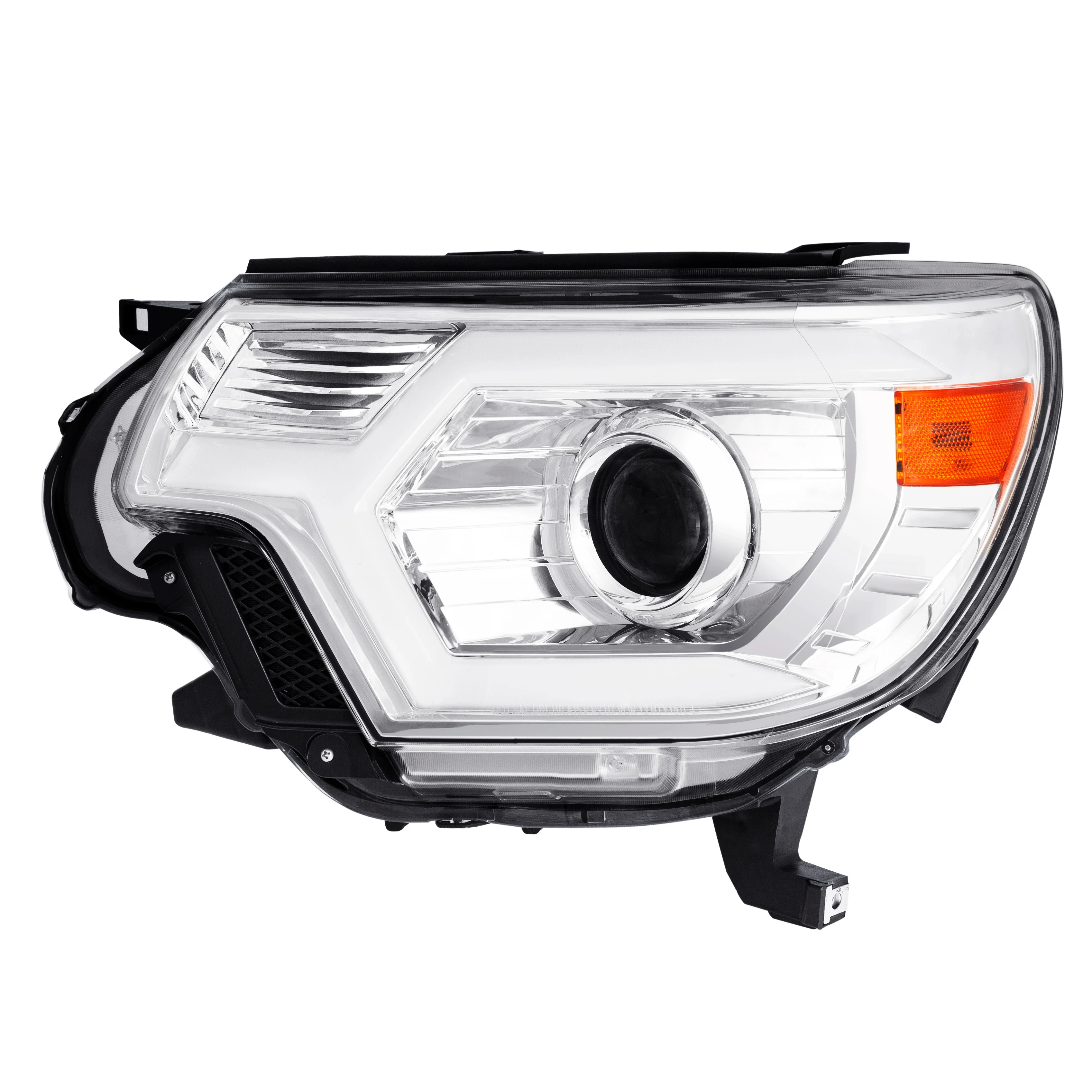 

Hot-selling front Light Switchback Sequential LED Bar Projector Headlights for 2012-2015 Toyota Tacoma ( Housing chromed /Lens