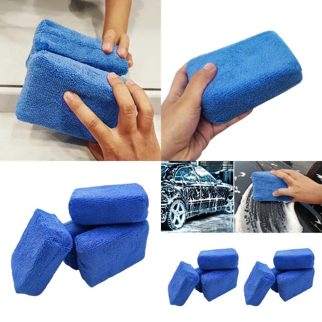 

31BC Portable Foam Applicator Dust Remove Auto Care Polishing Pad Detailing Durable