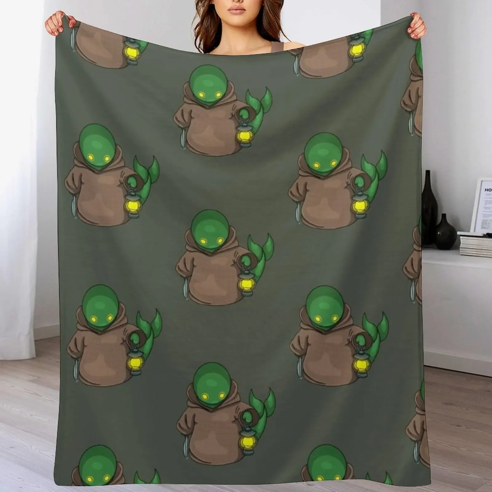 

Tonberry Throw Blanket Sleeping Bag Luxury Thicken Decorative Throw For Baby Blankets
