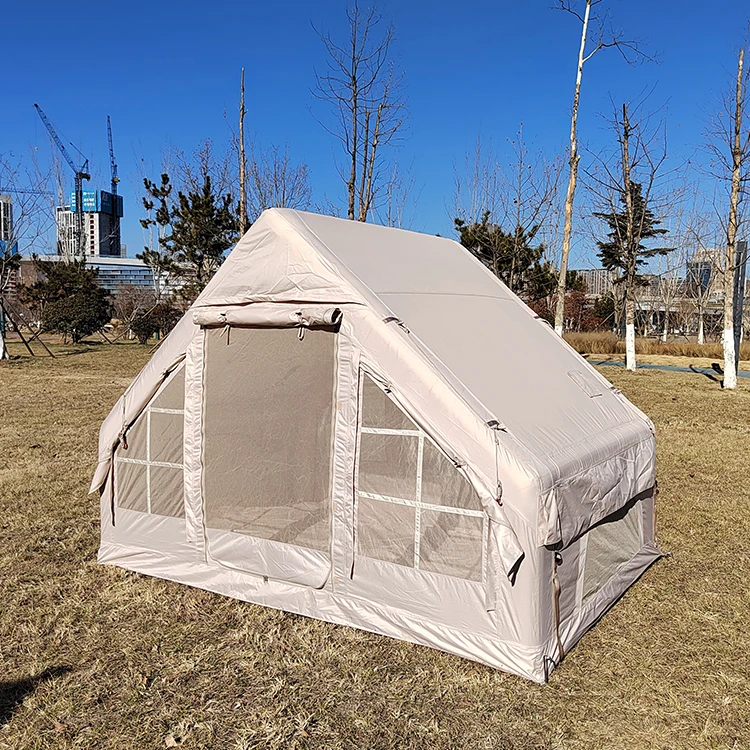 

Outdoor Camping Factory Cheap Inflatable Tent Family Shelters 320*210*200cm Inflatable Folding Tents