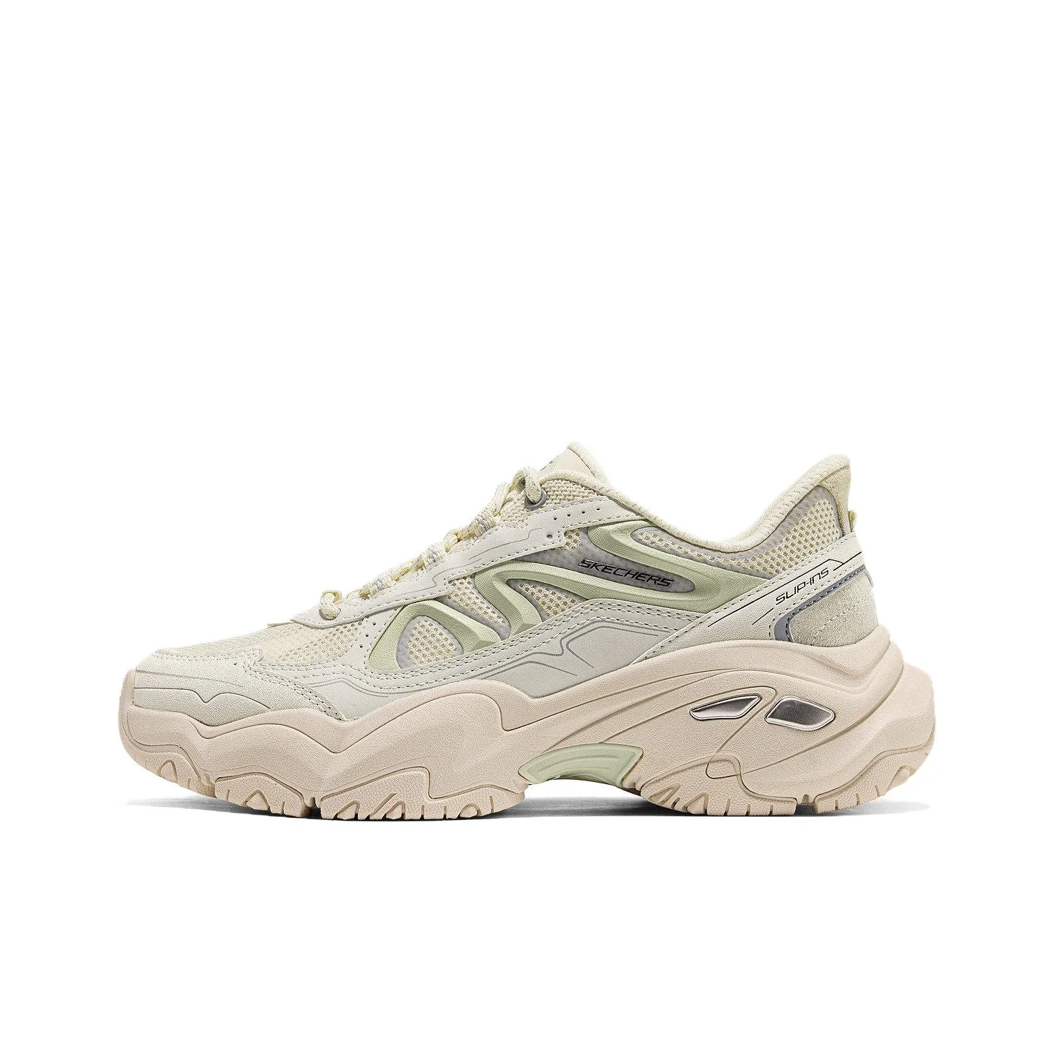 Skechers DLITES Chunky Sneakers Women's Low Top Natural 150704-NAT