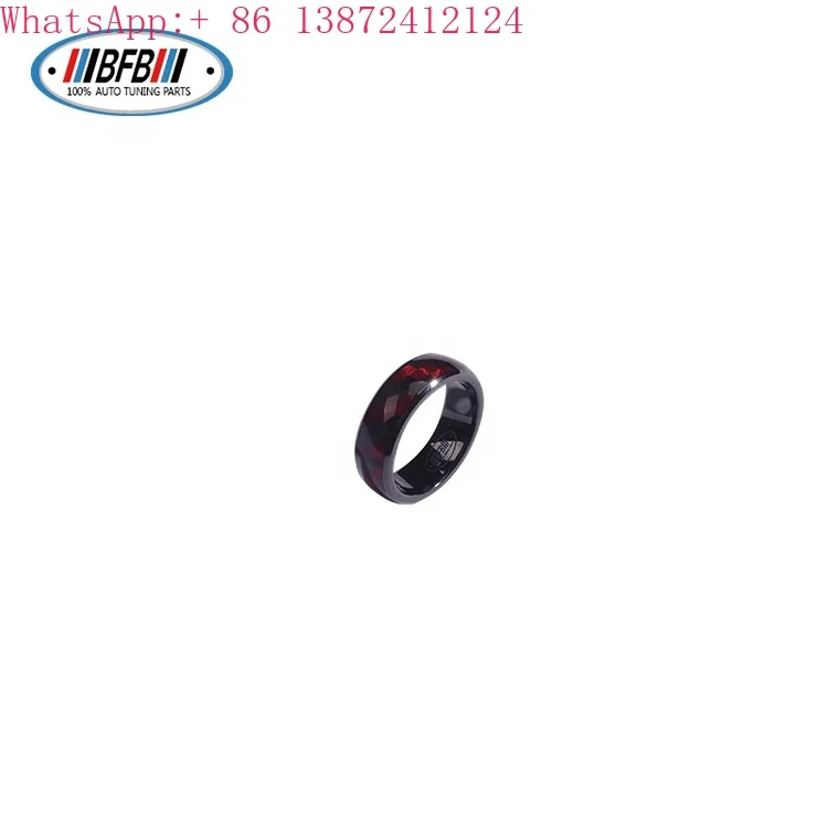 

BFB Real Carbon Fiber Smart Key Ring Red & Black for Tesla Model 3 Y Vehicle Keys