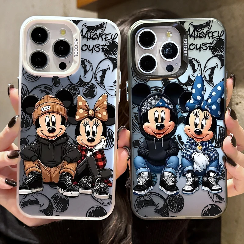 مثيرة للاهتمام ميكي حقيبة لهاتف سامسونج جالاكسي A16 A06 A25 A05 A05S A54 A34 A24 A14 A73 A53 A33 A23 A13 A52 A32 A52S A22 A17 A07