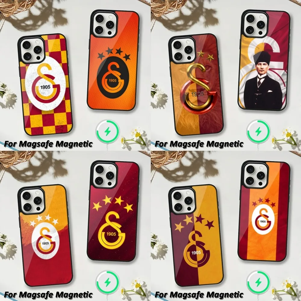 Turkey-1905 G-Galatasaray Phone Case For iPhone 14,13,12,11,Plus,Pro,Max  Magsafe Magnetic Wireless Charging