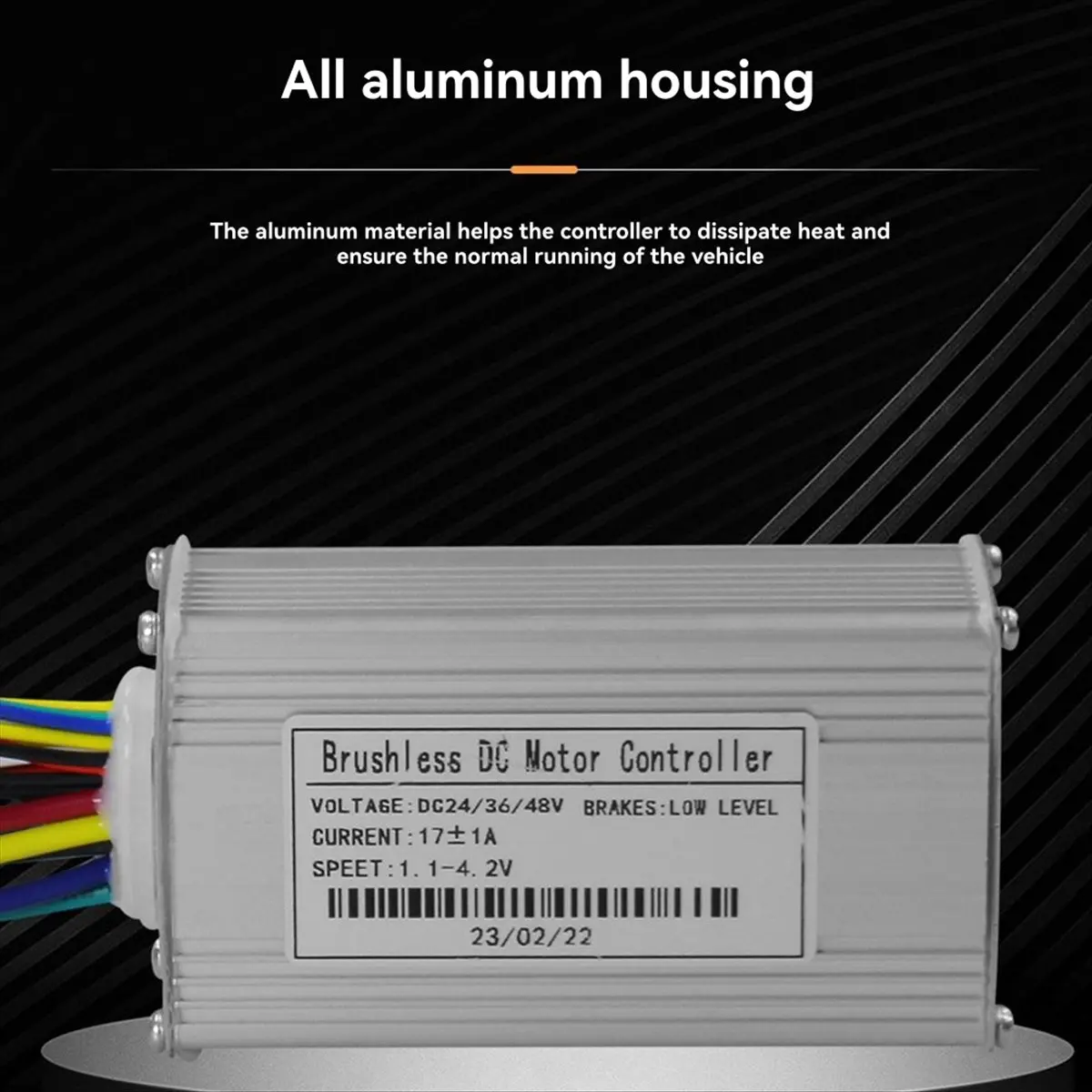 

M85K 36 В 48 В 17A бесщеточный контроллер S869 метр ЖК-дисплей 24 В-72 В + комплект дроссельной заслонки для электрического скутера E-Bike ремонтный комплект
