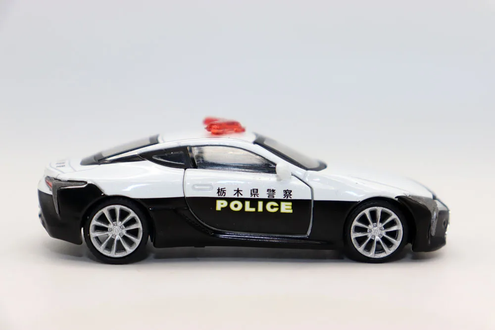 New ERA 1:64 LC500 Tochigi PoliceCar Diecast Alloy Toys Simulation Model For Collection gift