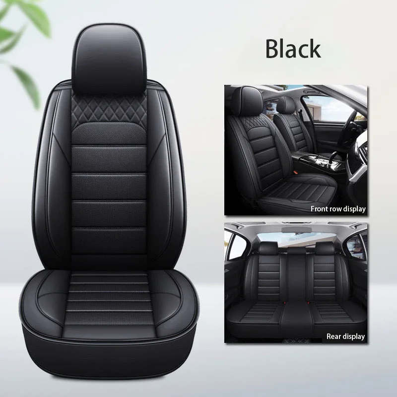 Universal Leather car seat covers For smart Mitsubishi Ssangyong Subaru Škoda Tesla all car model accessories Vehicle supplies