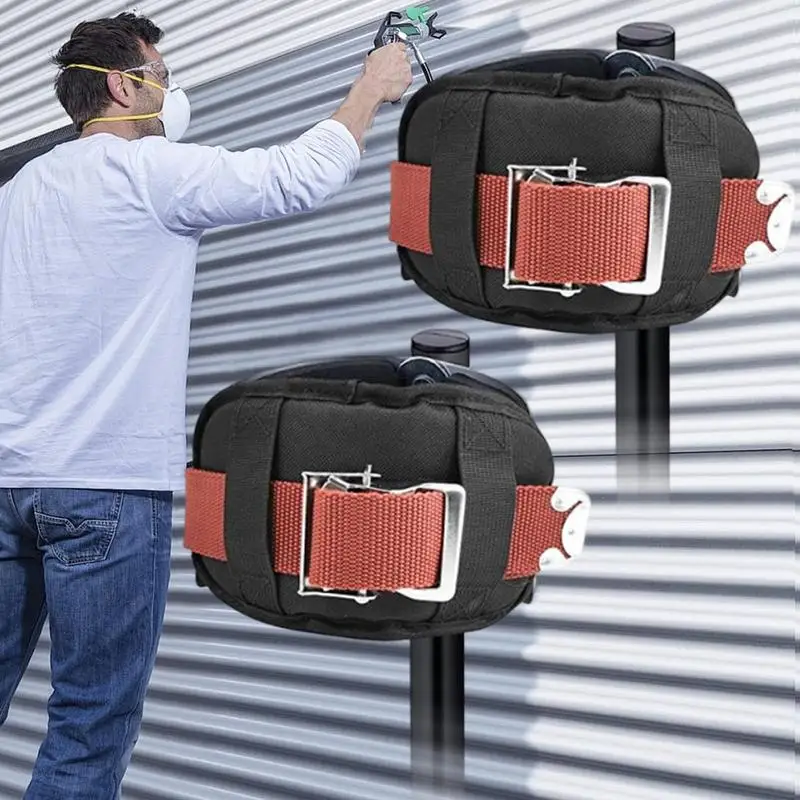 Trampoli Cinghie per gambe Trampoli regolabili per cartongesso Cinghie per gambe regolabili Attrezzatura di sicurezza Strumento in nylon Uso di costruzione per il cablaggio