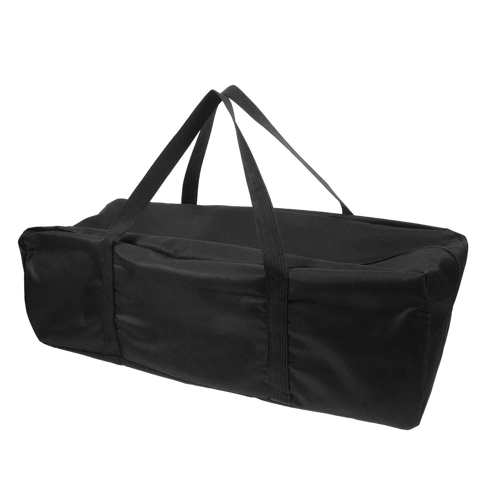 

1pc Bbq Tools Bag Oxford Cloth Portable Camping Organizer Machine Washable Grill Utensil Storage For Spatulas Tongs Forks