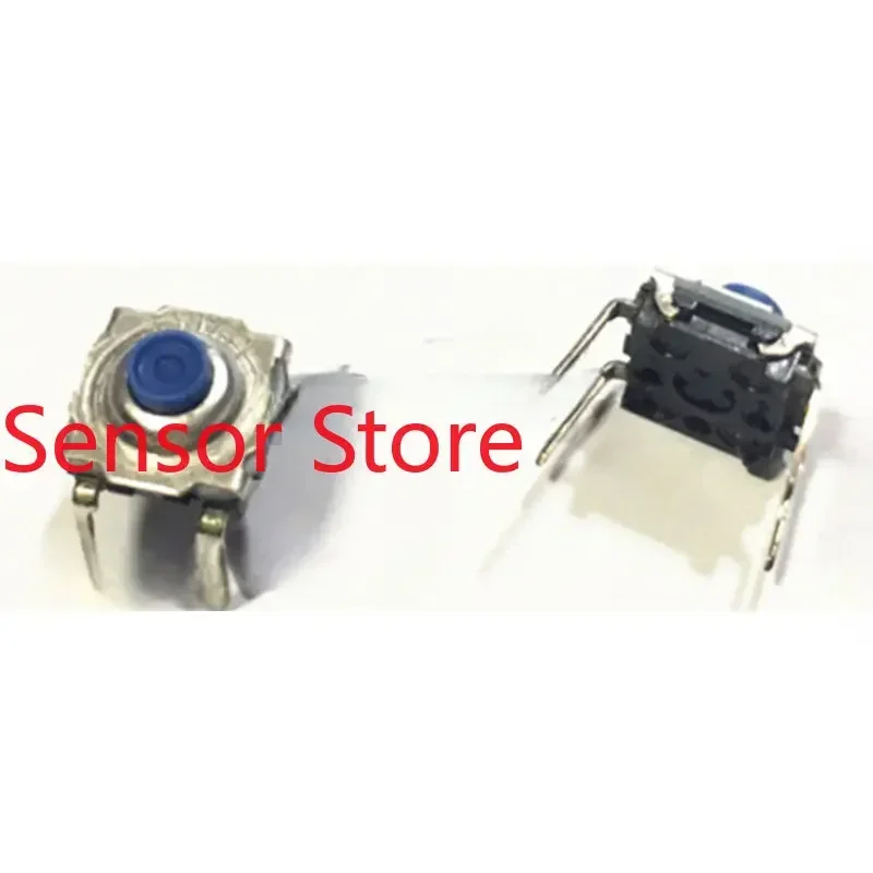 10PCS Waterproof And Dustproof Light Touch Switch 7*7*4.3, Directly Inserted 4-pin Button Micro Movement KSA0A411
