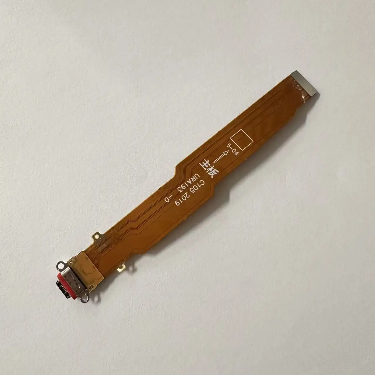 Flex with USB C-Type Charging Connector for Realme X3 SuperZoom (RMX2086) USB Charging Board Flex Cable Replacement