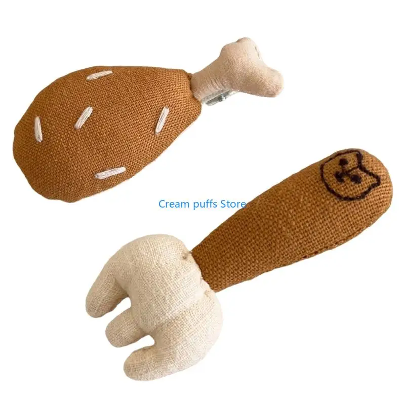 

50LE Chicken Leg Fork Hair Clip For Kids Girls Women Casual Outfits And Special Occasions 2025 New Dropping