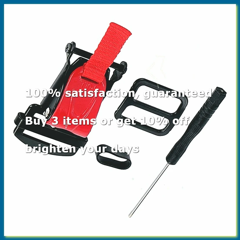 ●Helmet Quick Release Buckle Replacement Kit, Ratcheted Helmets for Chin Strap Up to 1inch, Motorcycle Helmets Red