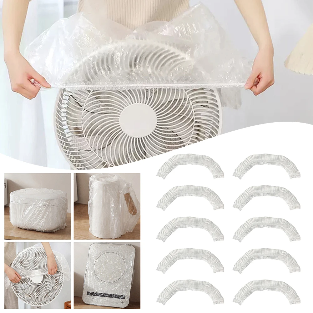 Clear Disposable Dust Cover Set Multi-Purpose Small Appliance Covers For Kitchen Home