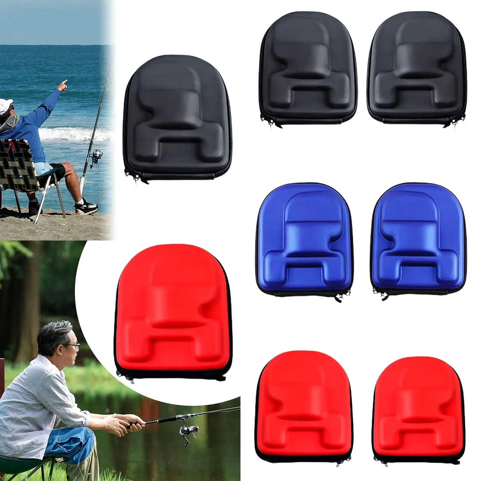 

Сумка для рыболовной катушки, портативный чехол для рыболовной катушки для катушки для троллинга с приманкой