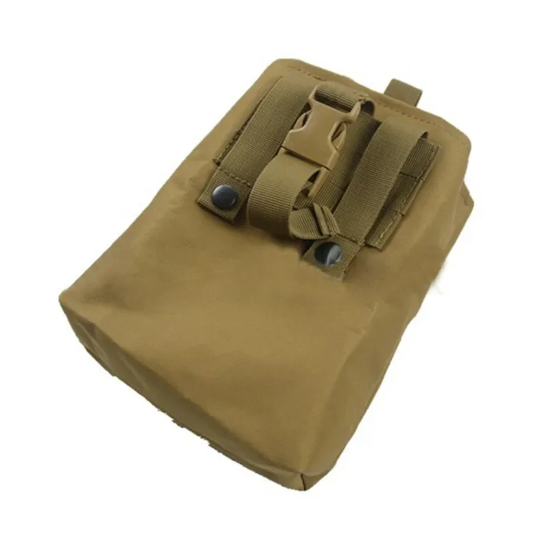 Molle Folding Dump Drop Magazine Pouch Outdoor Hiking Hunting Accessories EDC Tool Foldable Recovery Mag Holster Waist Bag