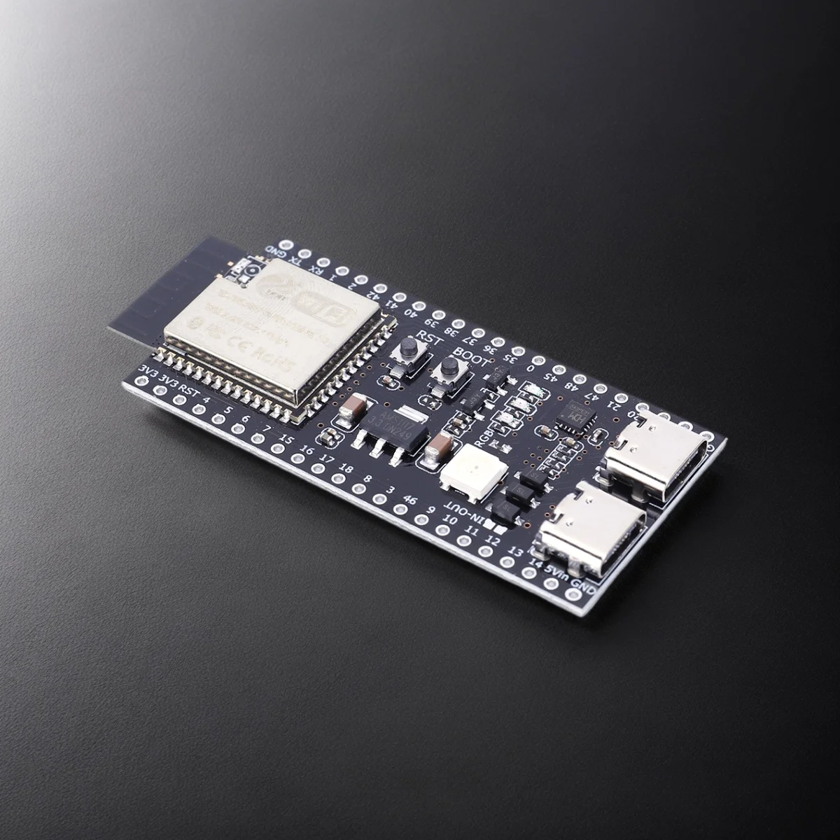 ESP32 S3 Development Board ESP32-S3-DevKitC-1 Bluetooth 2.4G Wifi Module for Arduino 8MB PSRAM 16MB FLASH N16R8 Dual Type-C 44P
