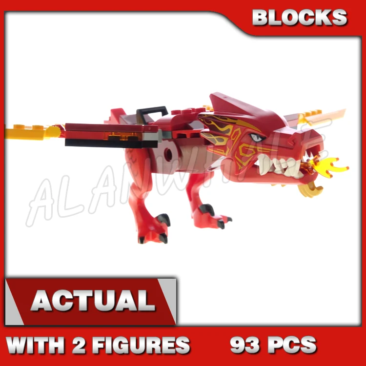 302 Uds Shinobi Empire Dragon Mech Digi Blade Wings Kai regla malvada Unagami 11550 conjuntos de bloques de construcción regalos compatibles con el modelo