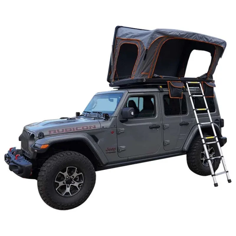 

Custom Factory 1-2 Person Waterproof Windproof Folding Large Space Hardshell Aluminum Roof Top Tent