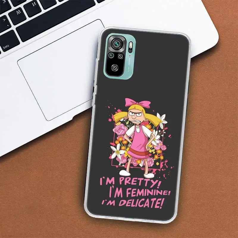 Hey Arnold Fondos Phone Case For Xiaomi Redmi 12 12C 10 10C 10A 9T 9C 9A 9 8 8A 7 7A 6 6A K20 K30 K40 Pro S2 Fundas Cover