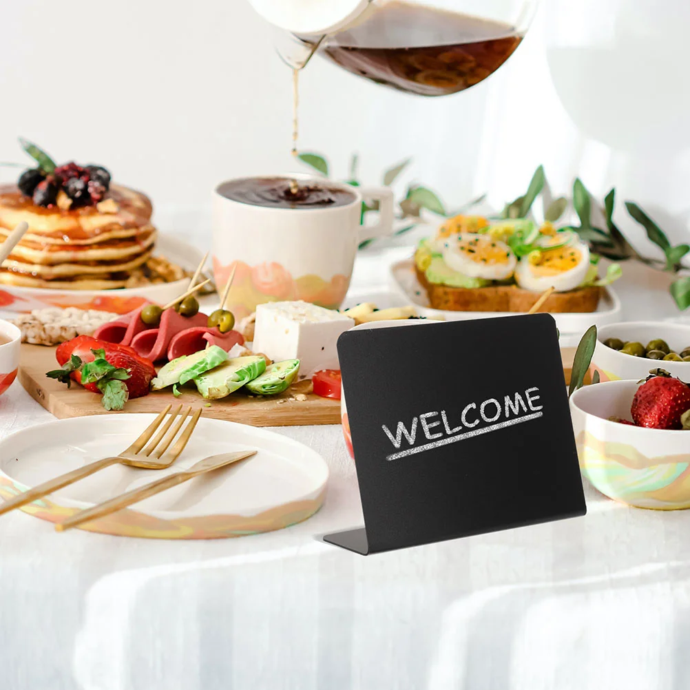 Decorative Price Boards Food Sign Black Home Blackboards for Menu Writing Chalkboards Message