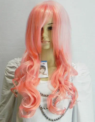 

Long Mixed Multi Color Anime Curly Wavy Cosplay Hair Wigs