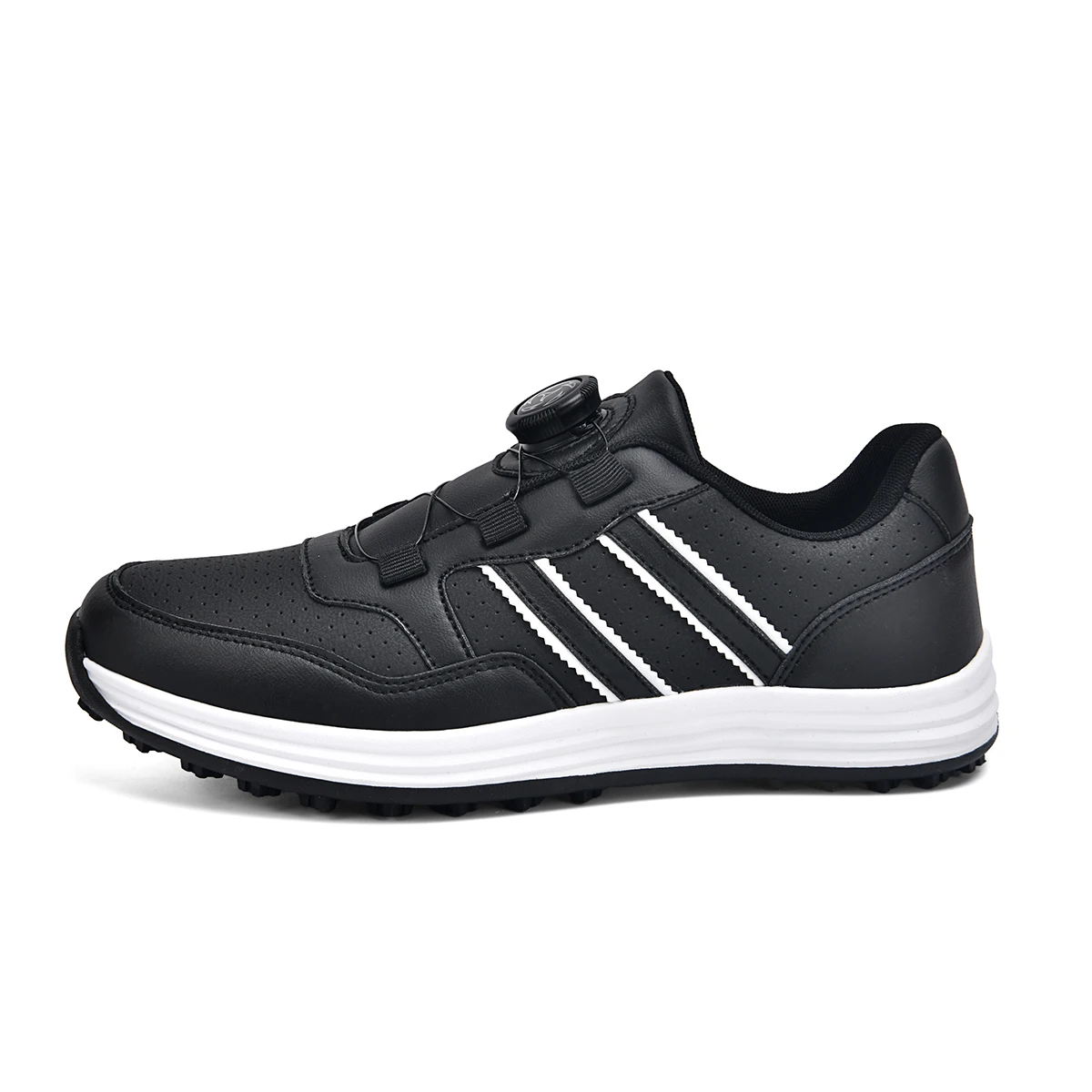 Golf Shoes Unisex, Breathable Comfortable Training Shoes with Twist-Lock Adjustment for Outdoor Sports.