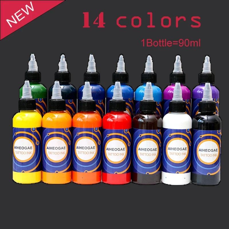 

Microblading Pigment 90ML Semi Permanent Makeup Tattoo Pigment Professional Tattoos Ink Pigment For Body Art Paint Tattoo Inks