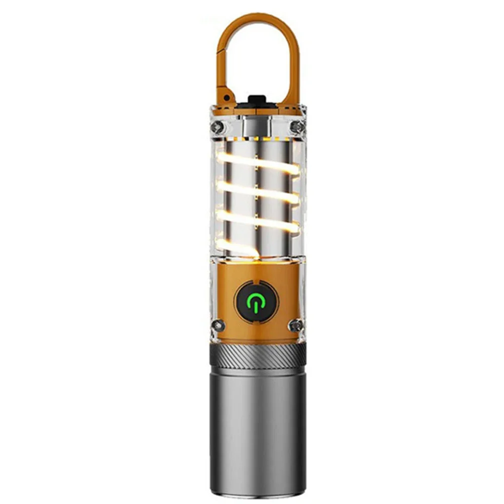 Nighttime Illumination LED Camping Light 1500mAh Lithium Battery Bushcraft Soft Light Cover Adjustable Brightness