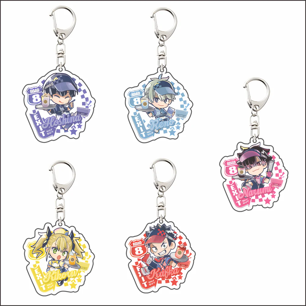 Anime Kaiju No. 8 llaveros acrílicos de 6cm Mina/Kikoru/Kafka mochila decoraciones accesorios decoración regalos productos exquisitos