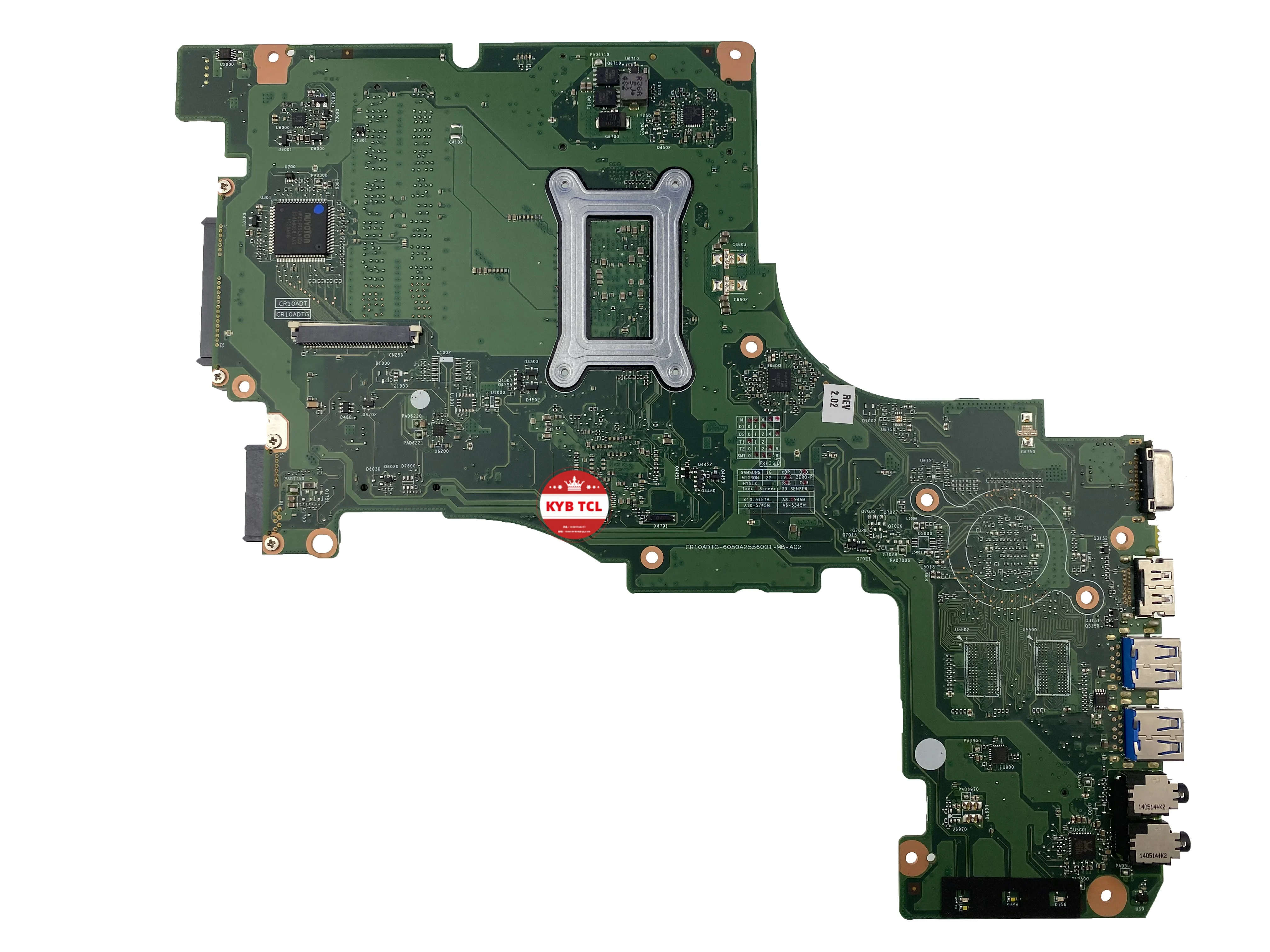 For Toshiba Satellite L50D-A L55D-A L50DT-A L55DT-A Laptop Motherboard Mainboard V000318020 V000318100 6050A2556001 Notebook