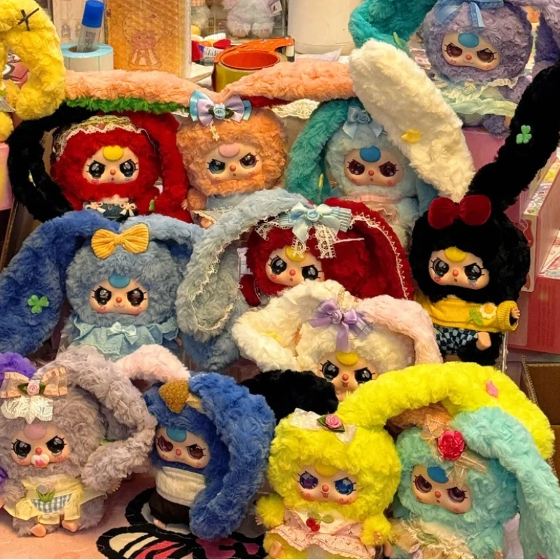 

Baby Three Lily Rabbit V4 Town четвертого поколения виниловая плюшевая слепая коробка фигурка модная кавайная коллекционная игрушка декоративный предмет