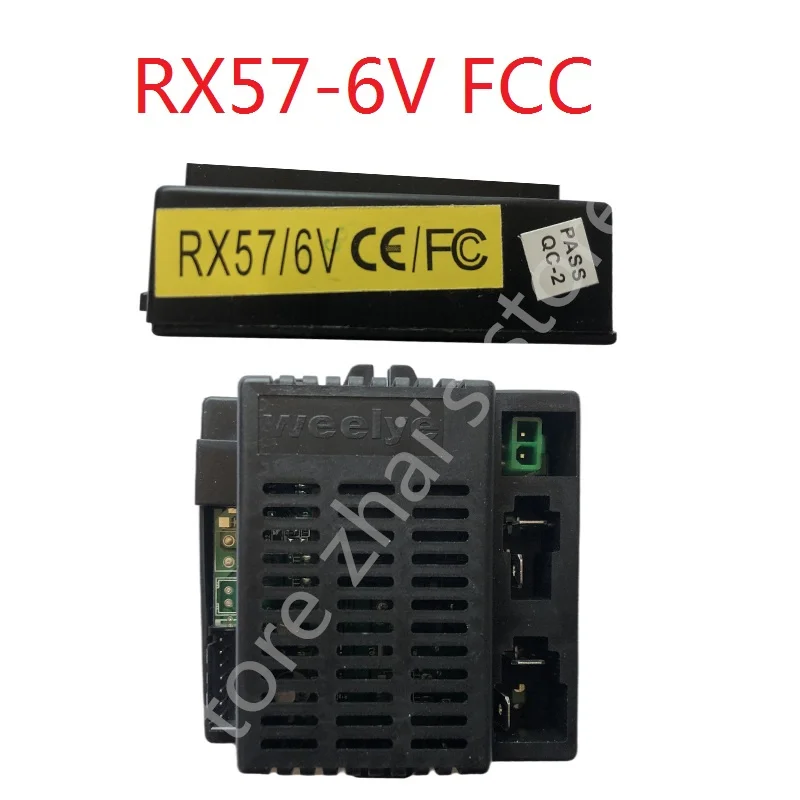 Wellye RX57 6V FCC Ricevitore per auto elettrica per bambini Controller per bambini Veicolo elettrico Weelye 2.4G Trasmissione Bluetooth