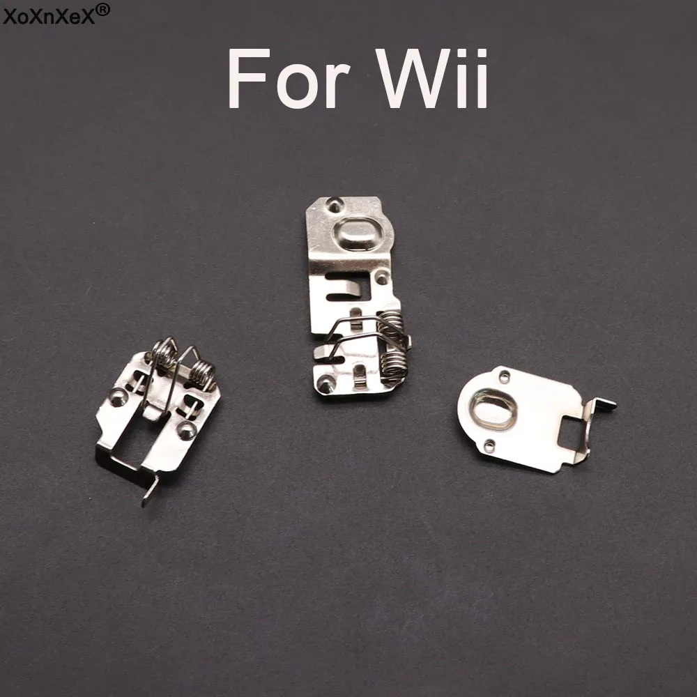 1-5 Sets Batteriehalter für WII-Spiel-Fernbedienung, Joystick, Joypad, Nunchuck, Handgeführter gebogener Spielgriff, Zubehör