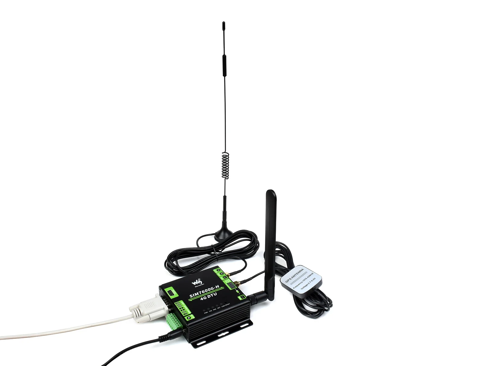 Image 6: Waveshare – SIM7600G-H 4G DTU de qualité industrielle, Communication multi-interfaces USB UART/RS232/RS485, prise en charge de la bande mondiale LTE