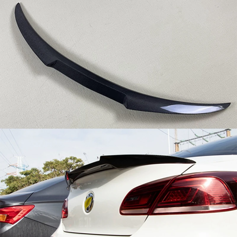 

Carbon Fiber M4 Style Spoiler For Volkswagen Passat CC 2009-2018 Car Rear Trunk Car Styling Car Decoration Tail Spoiler