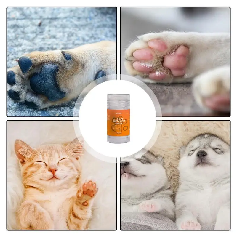 Cracked Paw Repair Cream Cream Butter For Cat 70g Organic & Natural Pet Crack Feet Repair For Dog Feet & Foot Pads Creates An