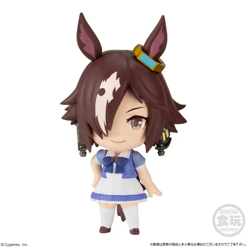 Bandai Tersedia Original Candy Toy Series Uma Musume Vodka Kyoto Race Okawa Akagi Suzuka Mambo 3rd Wave Pvc Mini Model Toys Gift