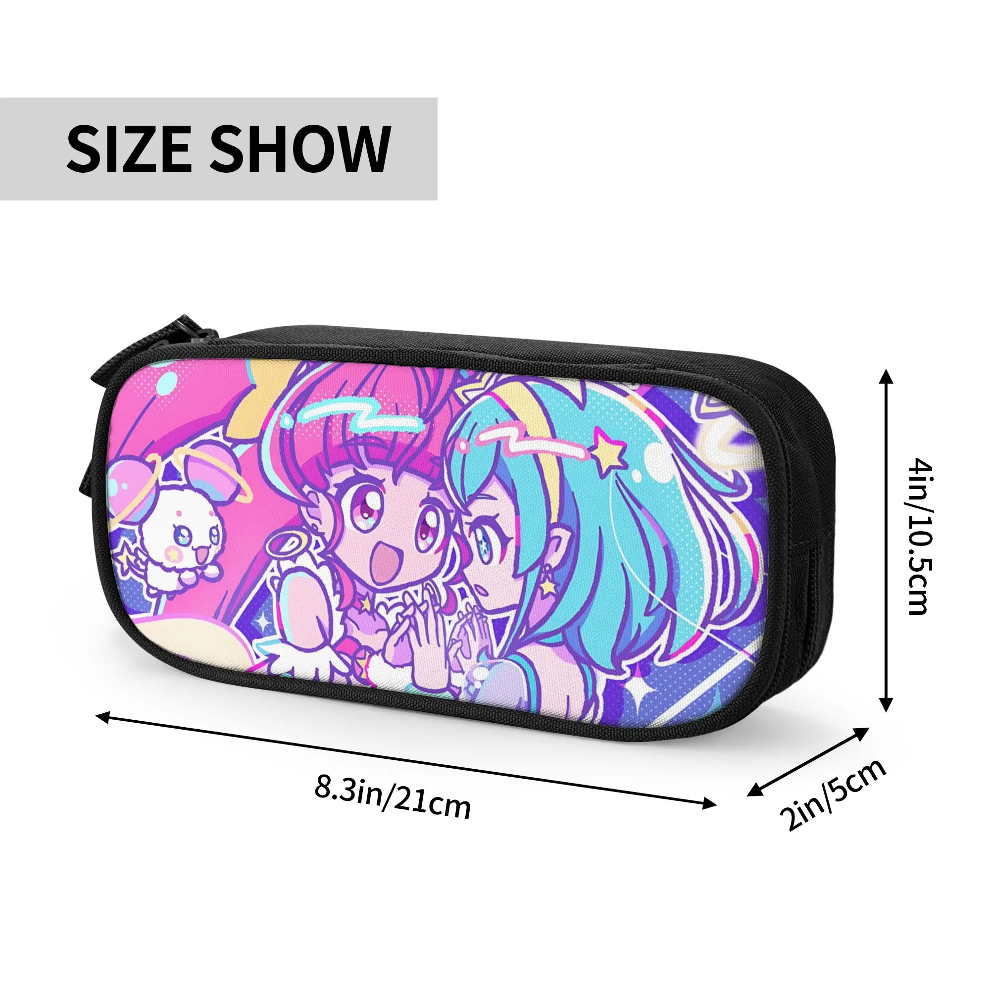 Custom Pretty Cure Large Capacity Bags for Child  Handheld Study Bag for Boys Gilrs Kids