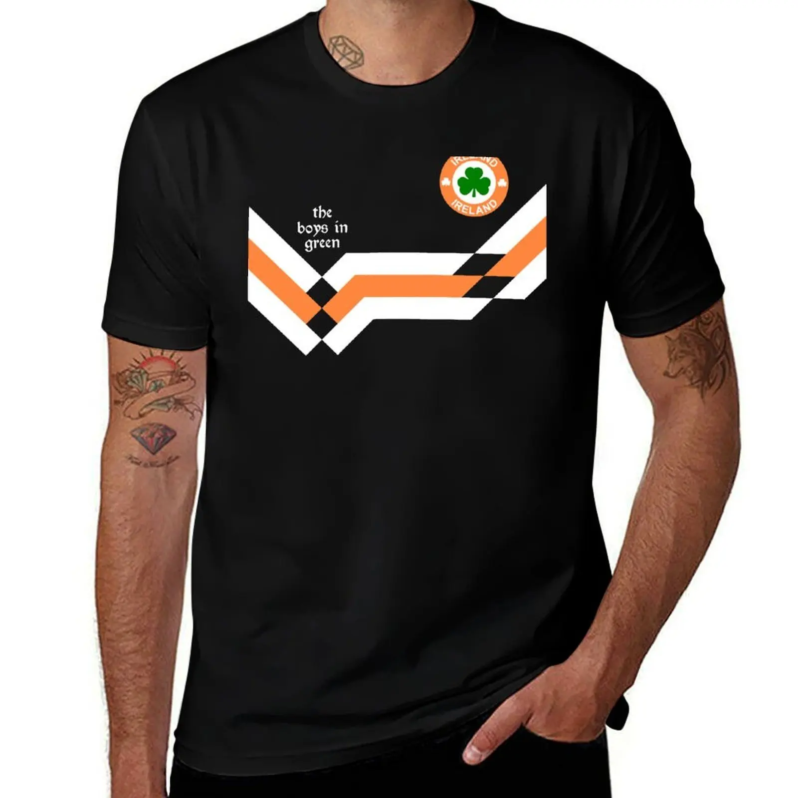 

Ireland Soccer Pride Retro Football Jersey for Fans T-Shirt designer shirts summer 2025 funny gifts t shirts men