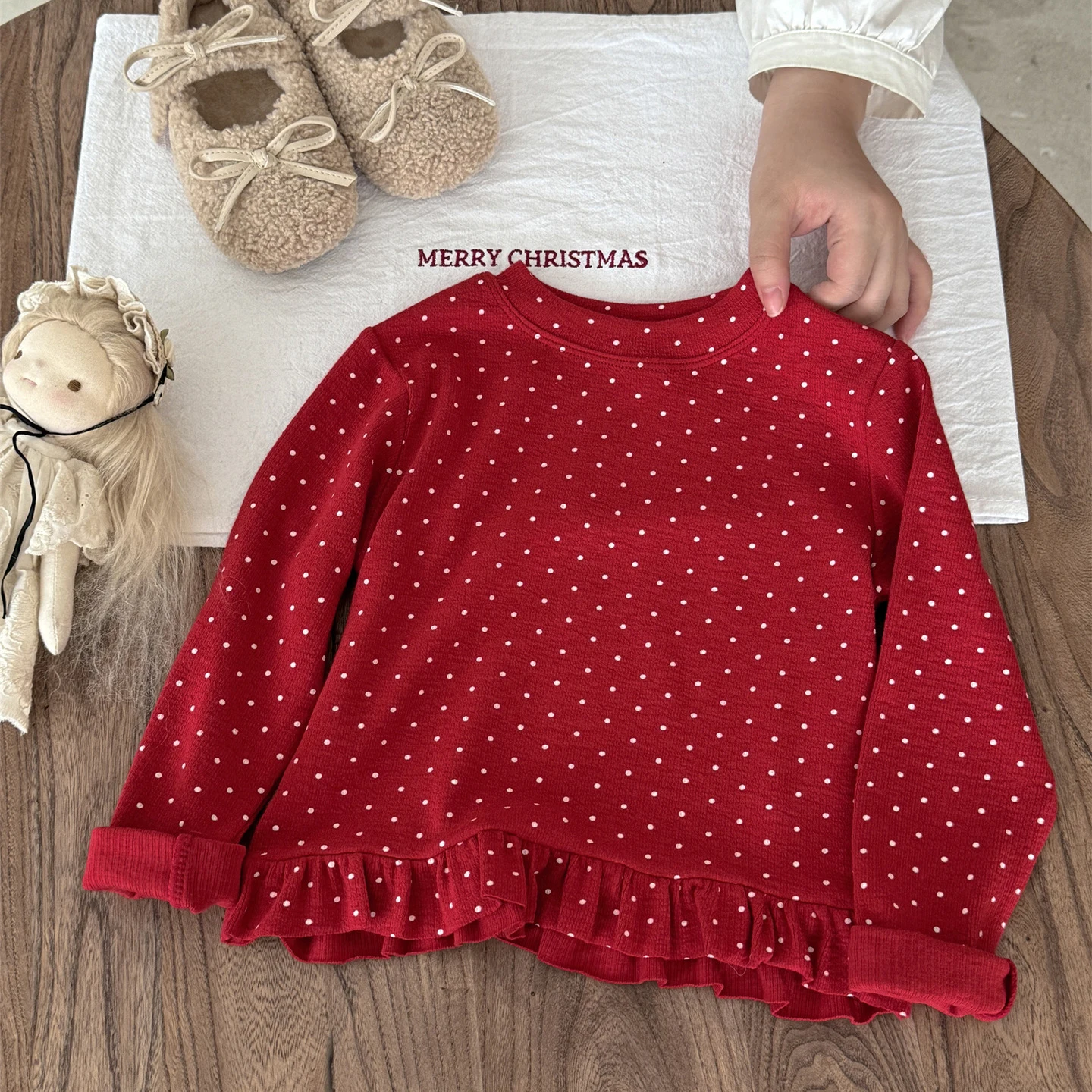 criancas-meninas-pontos-impressao-camiseta-manga-longa-pulover-solto-camisa-de-fundo-macio-2-8y-criancas-outono-versatil-lazer-topos-t