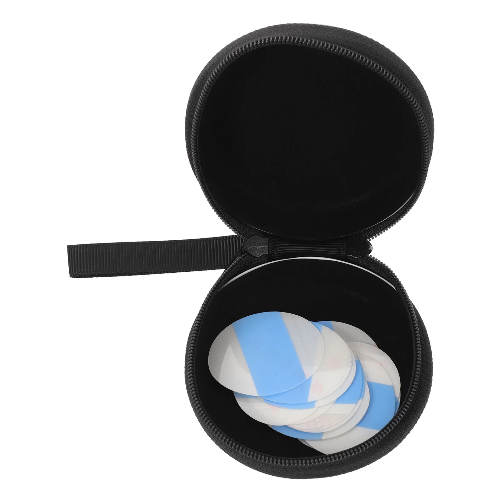 

20Pcs Bamboo Flute Membrane Transparent Self-Adhesive Oval Dizi Protective Film Flute Repair Stickers Practice Membrane Pack