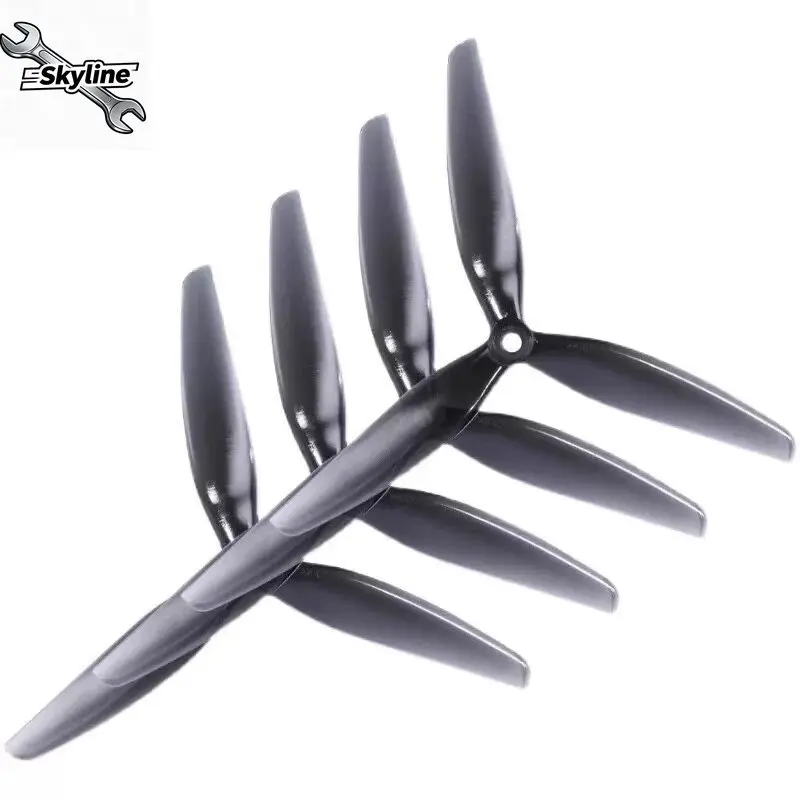 7X4X3 7040 seven-inch three-leaf propeller FPV crossing machine forward and reverse propeller blade 7-inch three-leaf