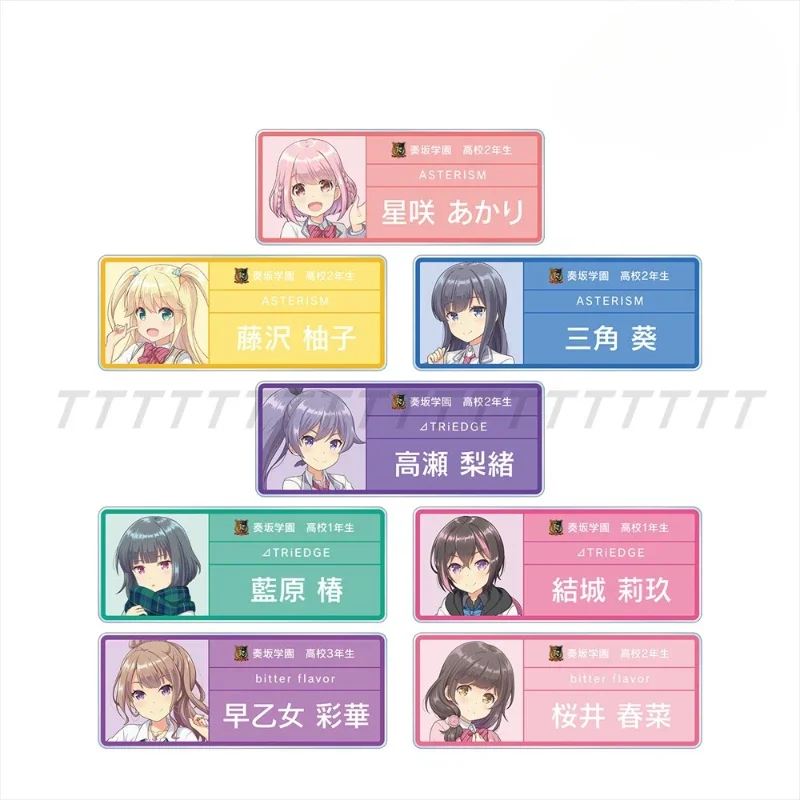 

Игра Akari Hoshizaki Yuzu Fujisawa Haruna Sakurai Kaede Kujo брелок кукла аниме акриловый брелок для подарка