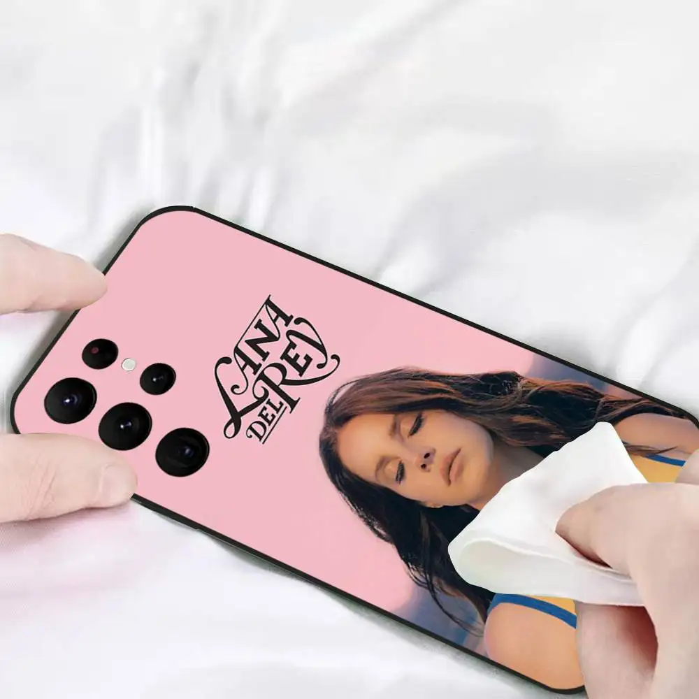 المغني L-Lana D-Del R-Rey جراب هاتف للهاتف S Series S20 S21 S22 S23 S24 FE Plus Ultra غطاء ناعم إلى صديق للبشرة #4