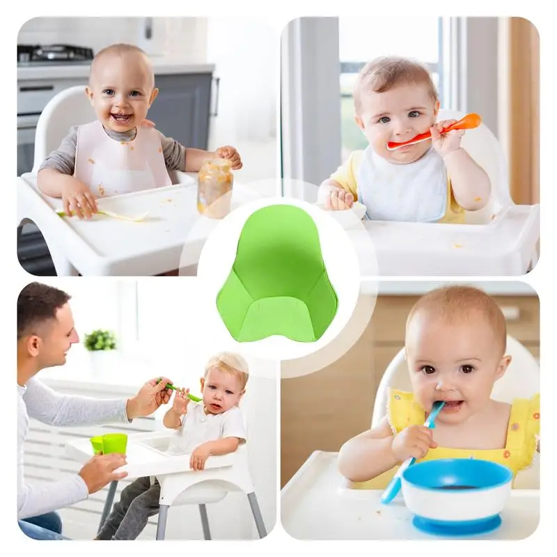 Baby High Chair Cushion Pad, PU Leather, Capas para cadeiras de jantar Acessórios de cozinha