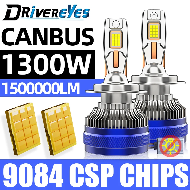 

Car Headlight H1 H4 H7 LED K5C Canbus H8 H11 9005 HB3 9006 HB4 9012 HIR2 H9 Led Lights Automobile Kits CSP CHIPS Turbo Fog Lamps