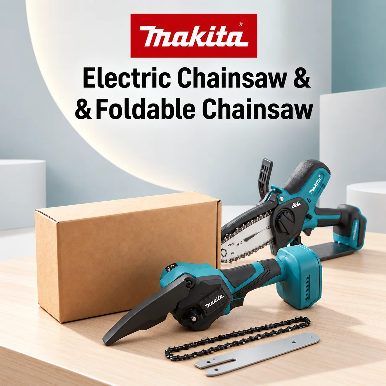 Makita 6" Pruning Saw 18V Brushless Cordless Mini Chainsaw One-Hand Portable Wood Cutting&Tree Trimming Tool