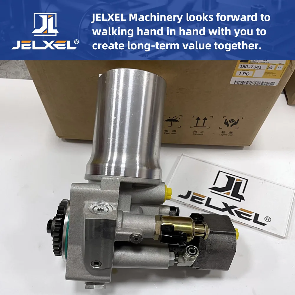 

JELXEL Engine Fuel Pump 180-7341 162-9610 162-9608 for Excavator Spare Parts