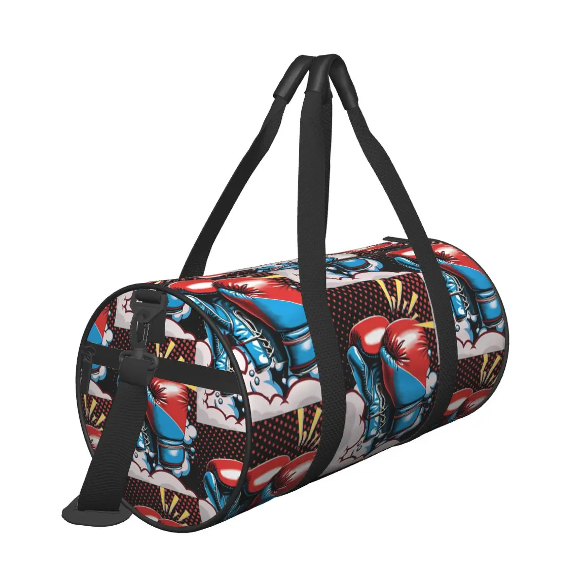 Boxing Gloves Pop Art-bayingimg Gym Bag Swimming Sports Bags Couple Design with Shoes Colorful Fitness Bag Portable Handbags